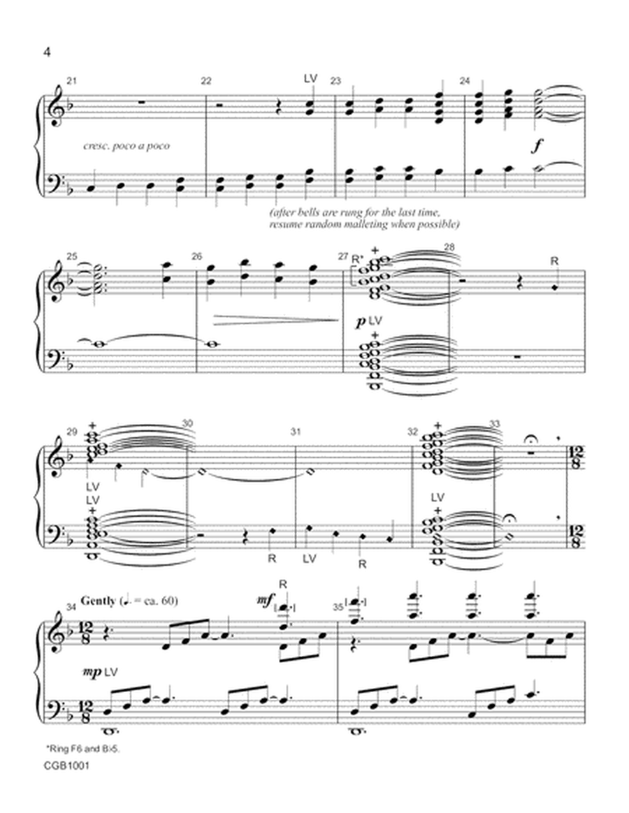 Impressions on Veni, Emmanuel - Handbell Score image number null