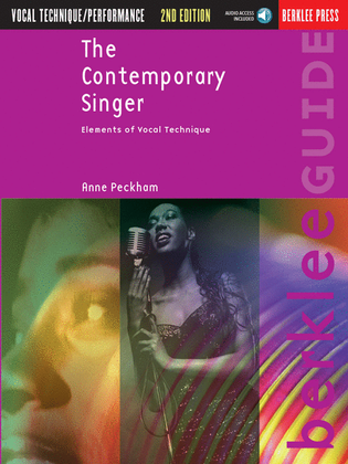 Book cover for The Contemporary Singer – 2nd Edition
