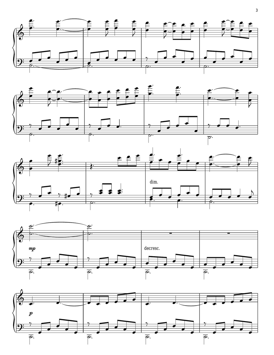 Se Si Perde Un Amore Piano Solo scores gallery preview page 3