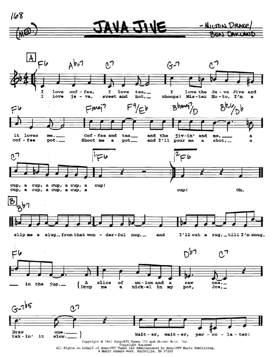 Java Jive Voice scores gallery preview page 1