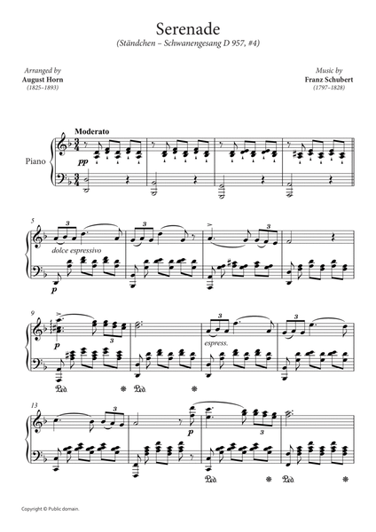 Serenade (Schubert) image number null