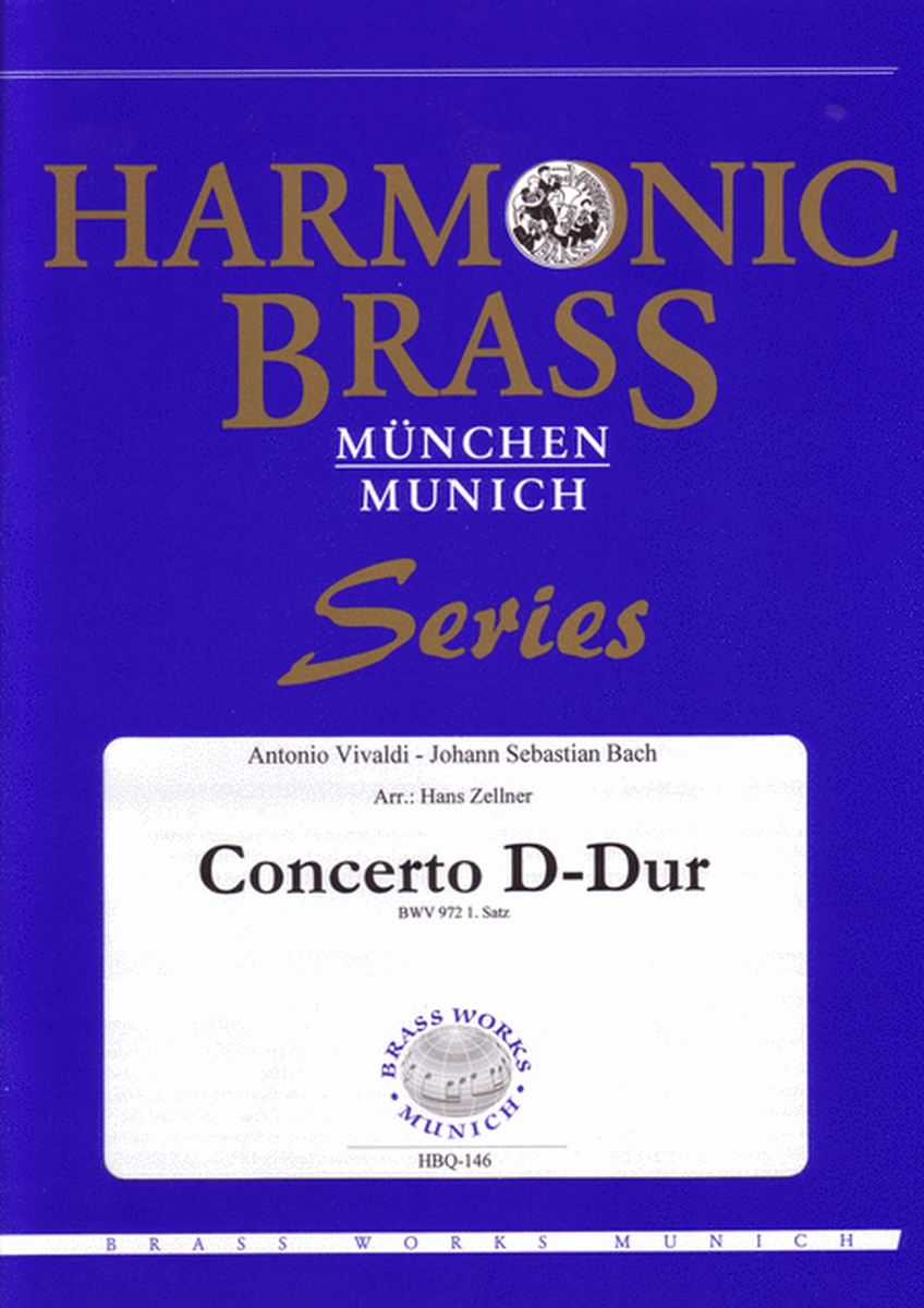 Concerto D-Major BWV 972