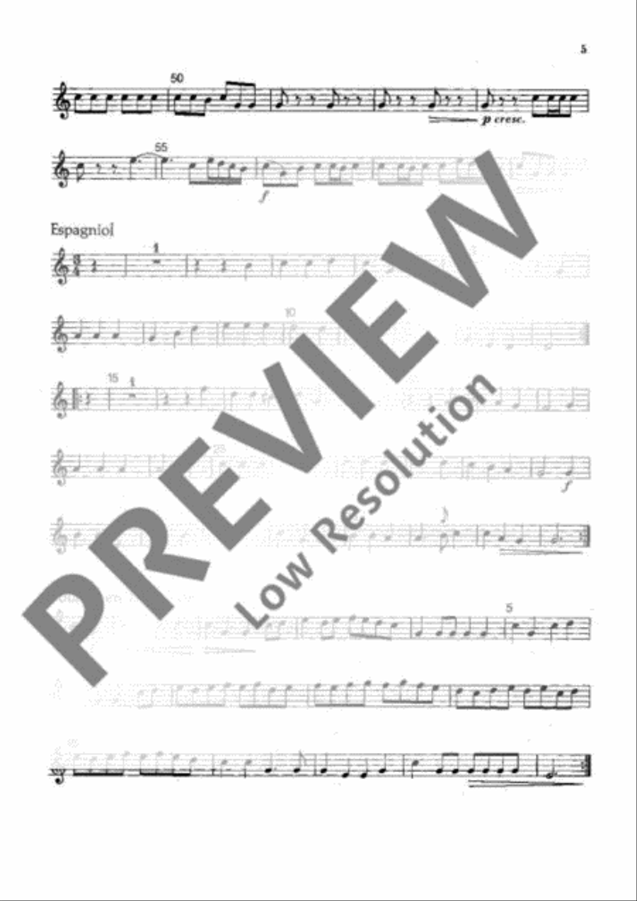 Ouverture à 7 Bassoon scores gallery preview page 15