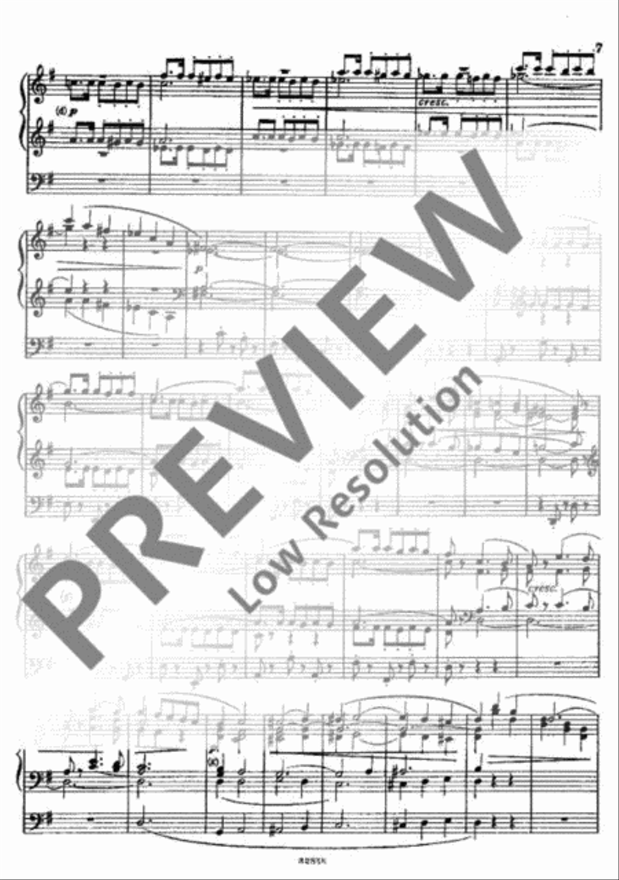 Grand Choeur in D Organ scores gallery preview page 8
