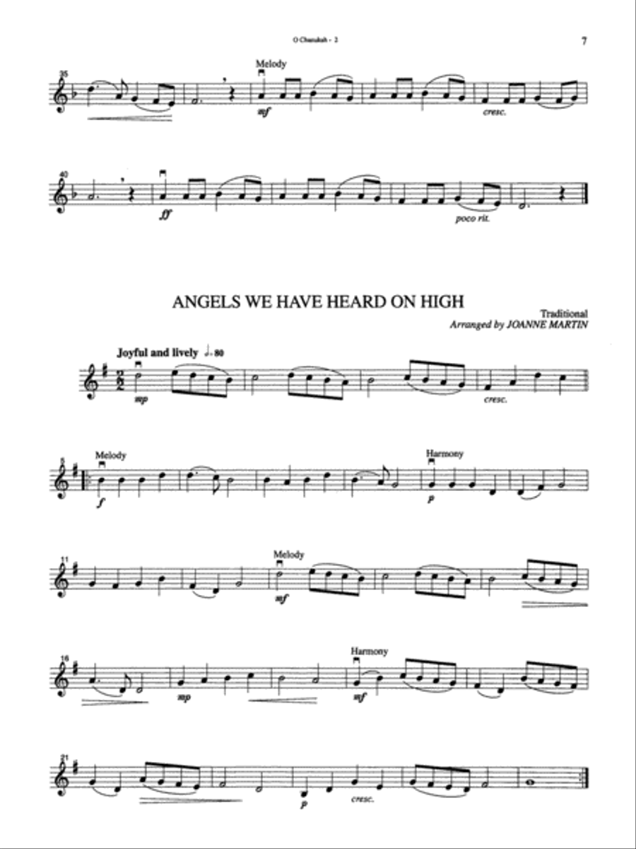 More Festive Strings for String Quartet or String Orchestra String Quartet scores gallery preview page 6