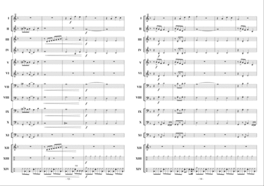 Pleased To Meet You Concert Band scores gallery preview page 8