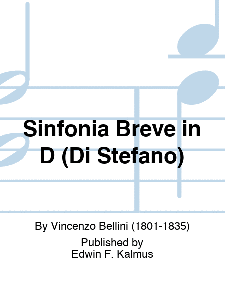 Sinfonia Breve in D (Di Stefano)
