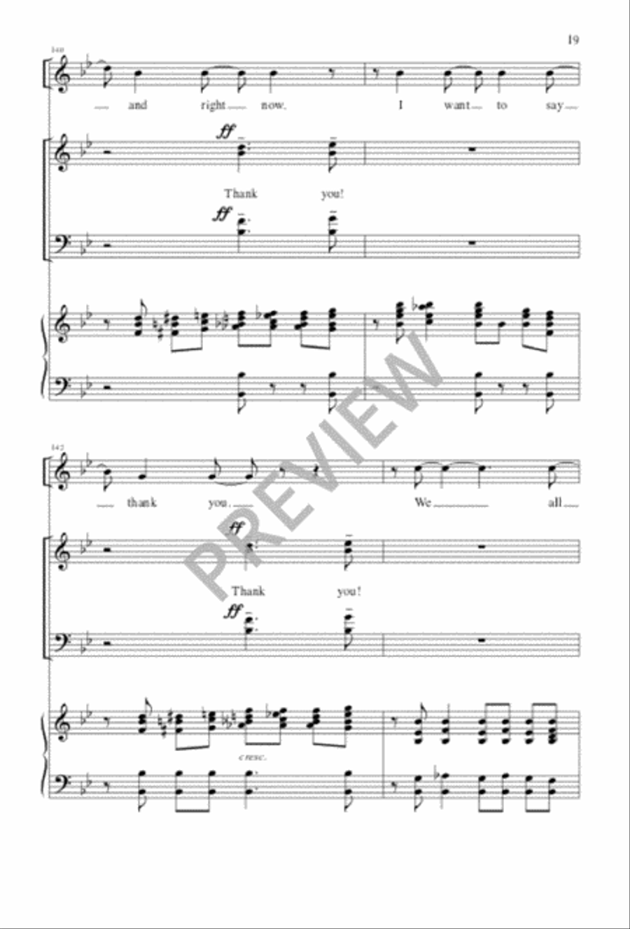Thank You, Lord 4-Part scores gallery preview page 20