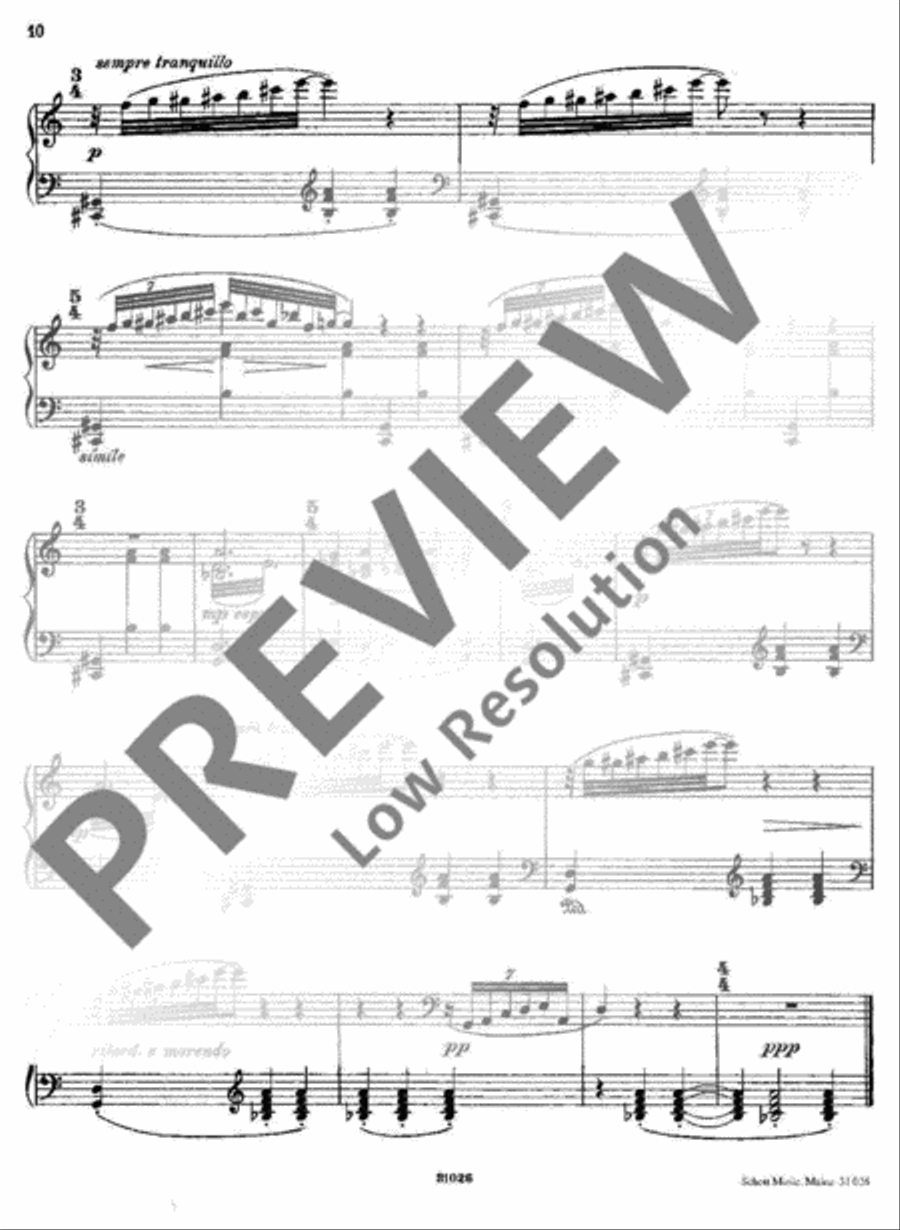 Rainbow Trout Piano Solo scores gallery preview page 11