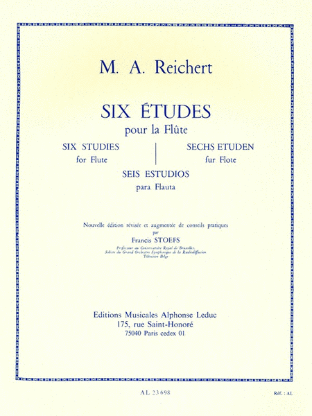 6 Etudes (flute Solo)