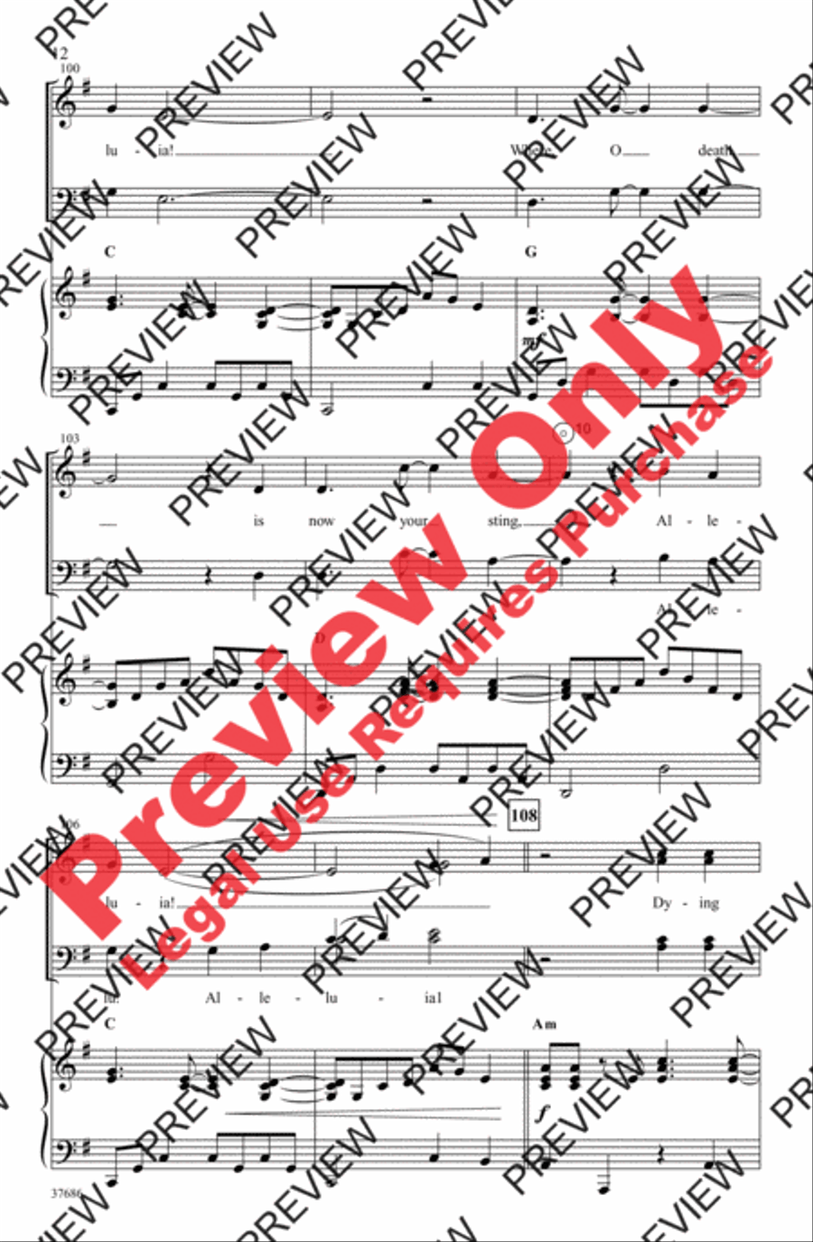 Risen Today Risen Today 4-Part scores gallery preview page 12