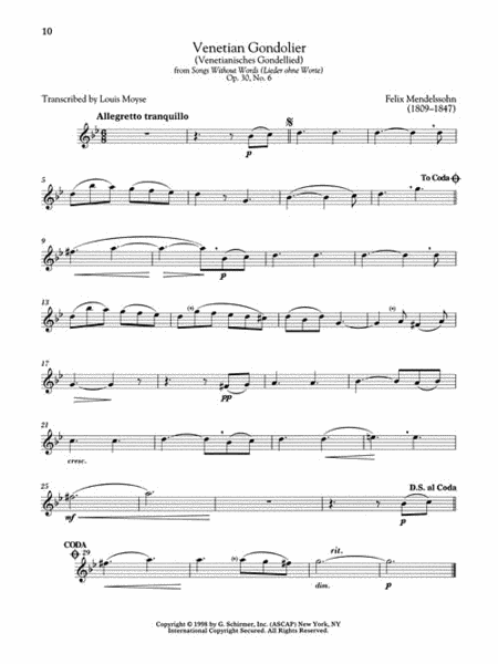 Moyse Collection of Easy Flute Classics image number null