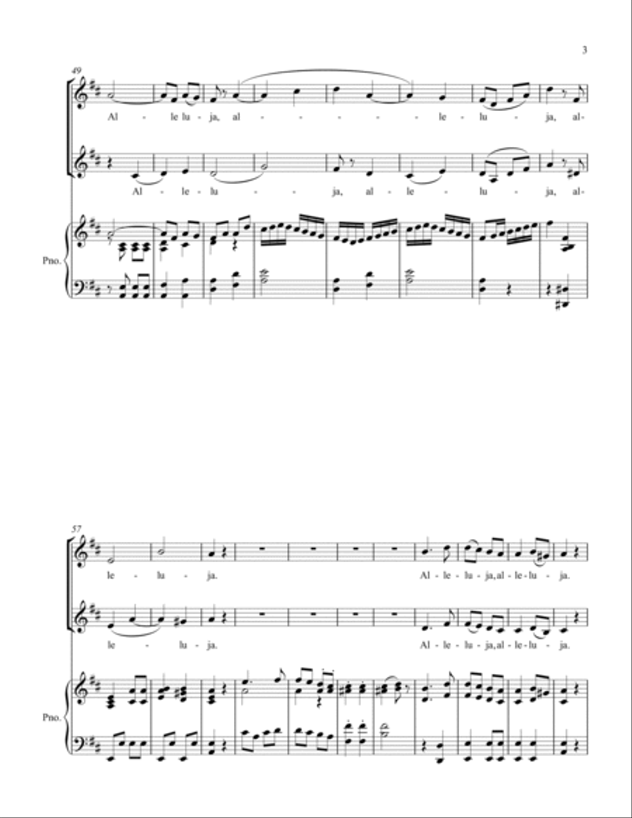Alleluja SA scores gallery preview page 3