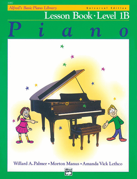 Alfred's Basic Piano Course Lesson Book, Level 1B