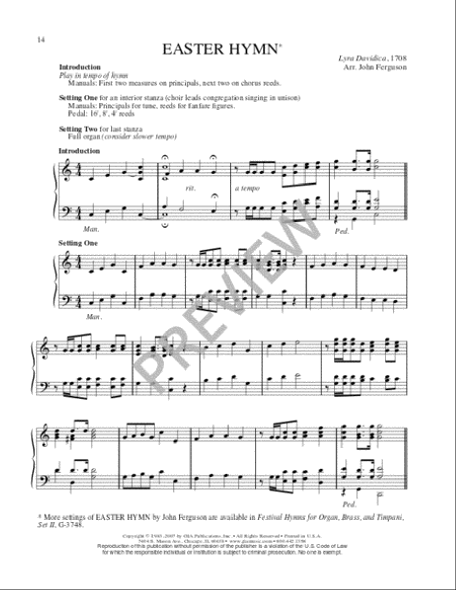 Hymn Harmonizations for Organ - Volume 2 Organ scores gallery preview page 15