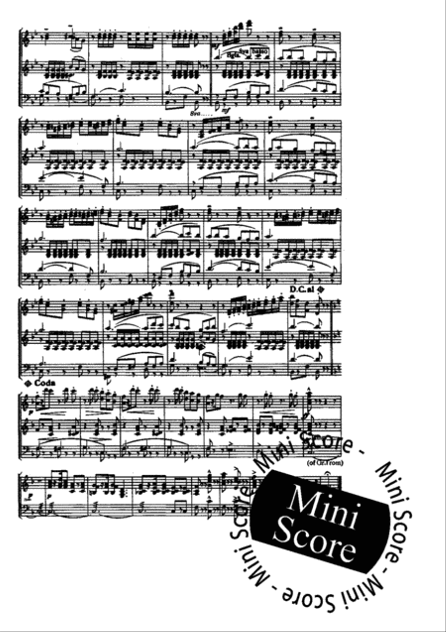 Verjaardagsserenade Fanfare Band scores gallery preview page 5
