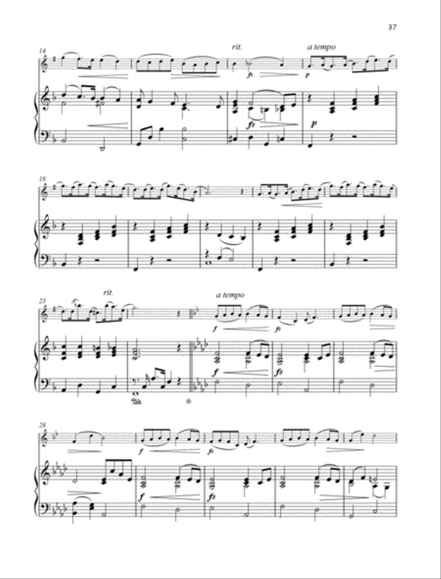 Humoresque B-Flat Clarinet scores gallery preview page 2