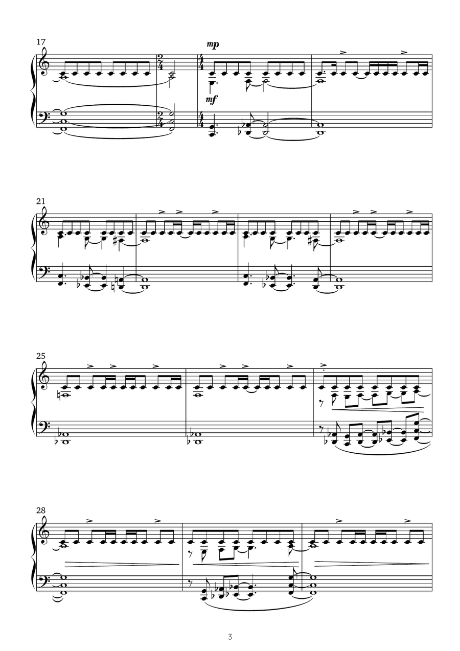 Finding Beauty Songbook Piano Solo scores gallery preview page 5