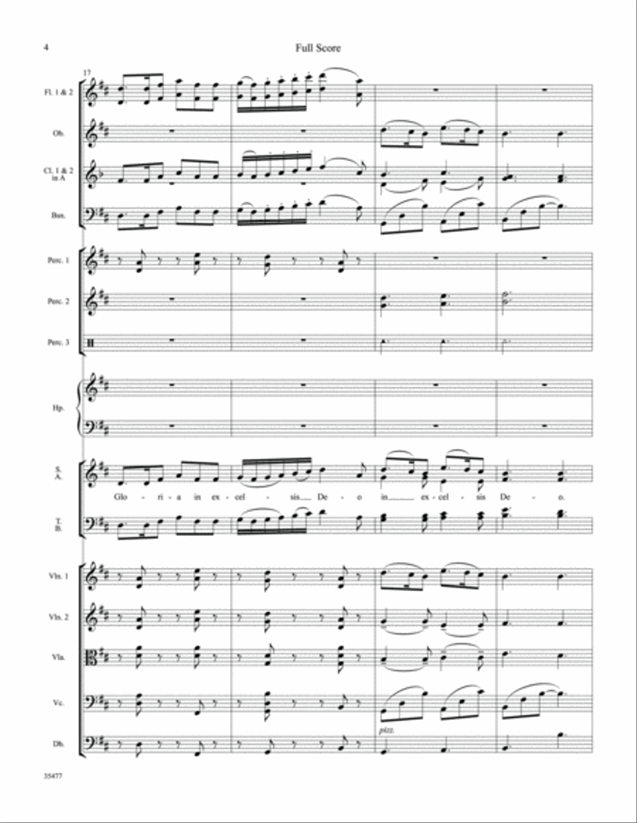 Gloria: Score Score scores gallery preview page 4