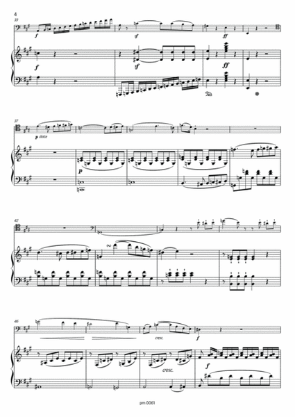 Sonata ("Grande Sonate") No. 2 in A Major for Violoncello and Piano, Op. 21