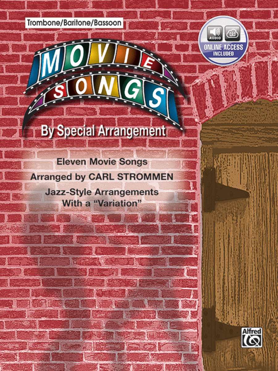 Movie Songs By Special Arrangement Trombone Book And Cd