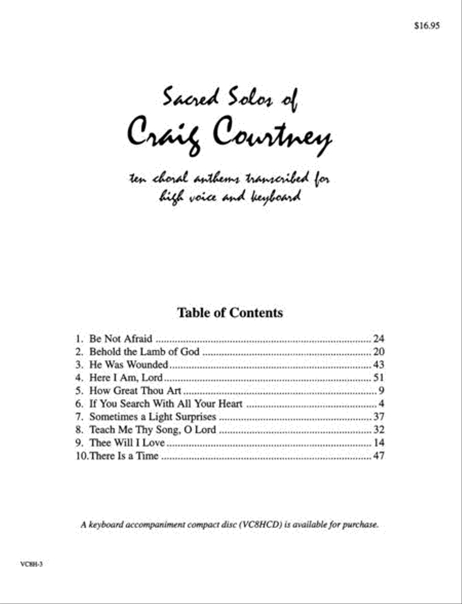 Sacred Solos of Craig Courtney - high voice High Voice scores gallery preview page 2
