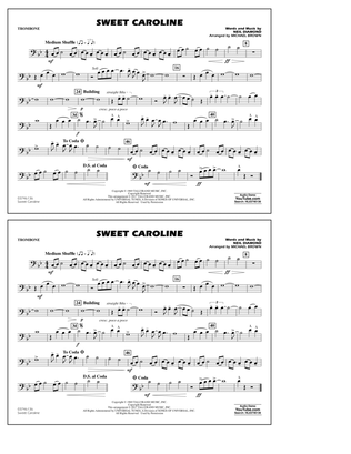Book cover for Sweet Caroline - Trombone