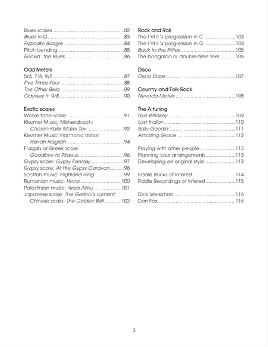 A Guide to Non-Jazz Improvisation: Fiddle Edition Violin scores gallery preview page 4