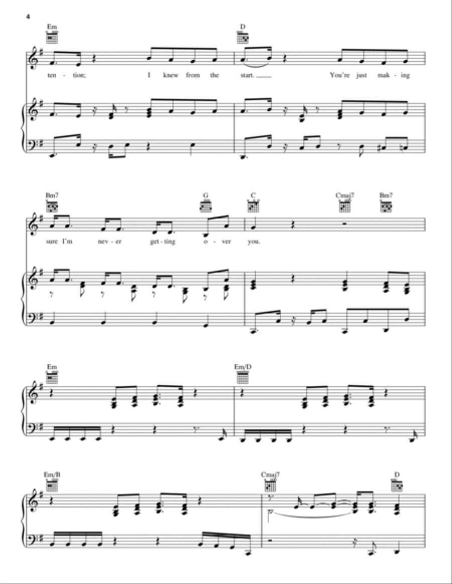 Attention Attention A Cappella scores gallery preview page 4