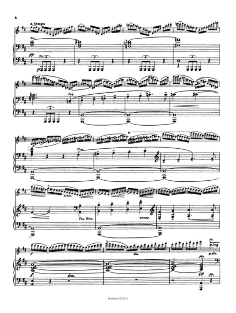 Violin Concerto in D major Op. 35a K 243 Violin Solo scores gallery preview page 3