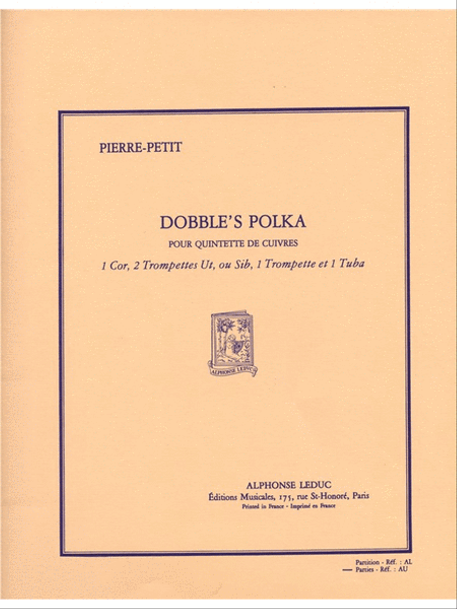 Dobble's Polka (quintet-brass) School and Community scores gallery preview page 1