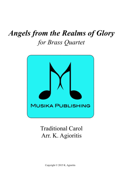 Angels from the Realms of Glory - Brass Quartet image number null