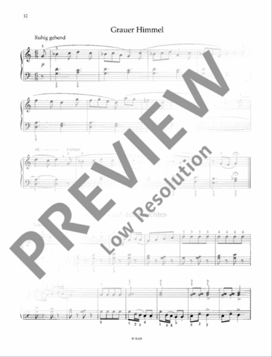 Ich kann Klavier spielen Piano Solo scores gallery preview page 13