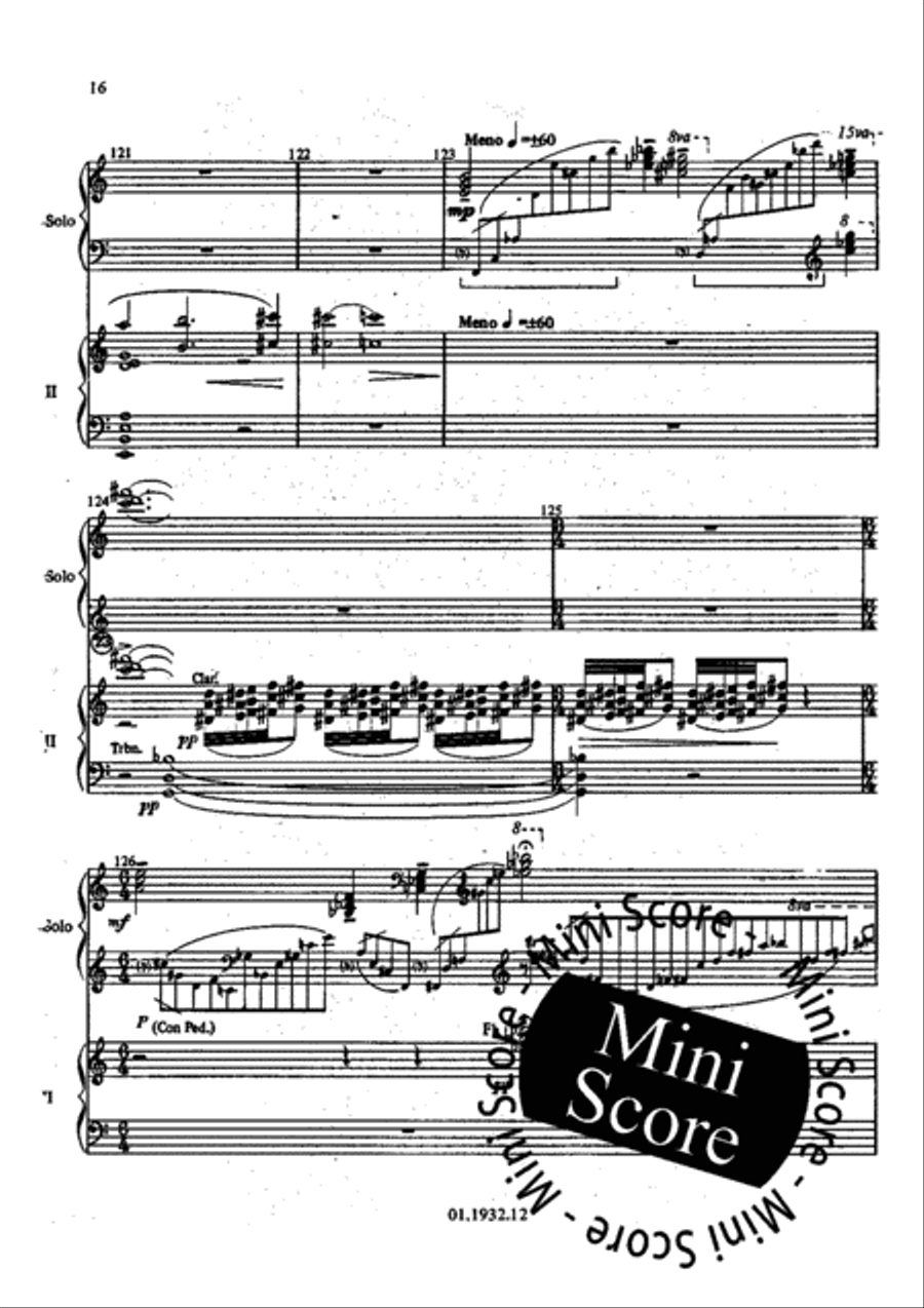 Concert Variations Concert Band scores gallery preview page 18