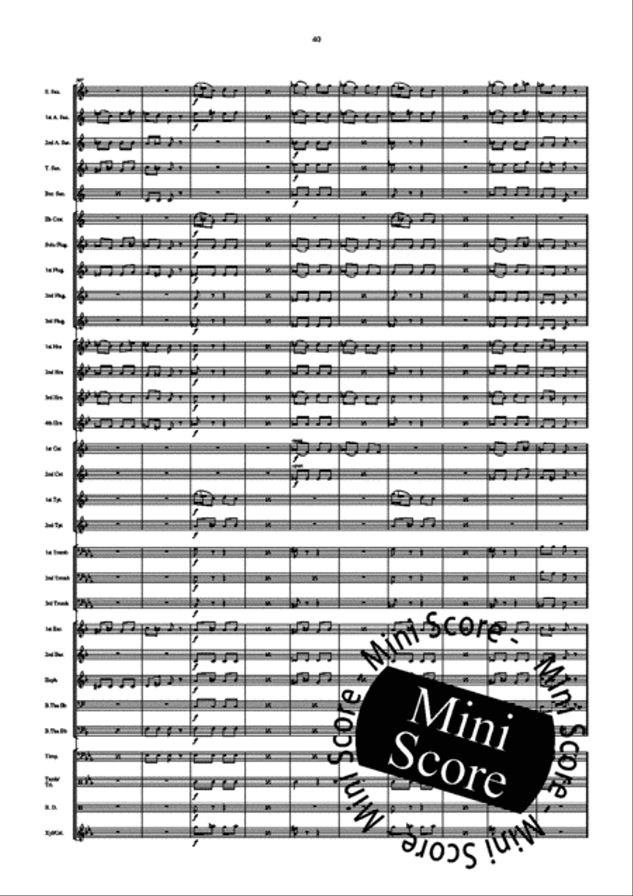 Images D'Ete Concert Band scores gallery preview page 42