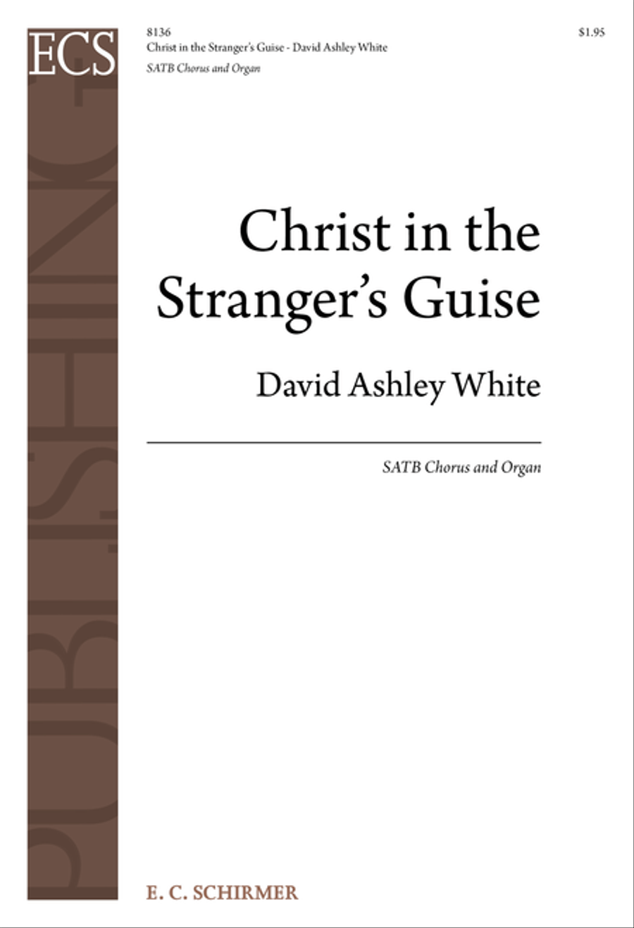 Christ in the Stranger's Guise 4-Part scores gallery preview page 1