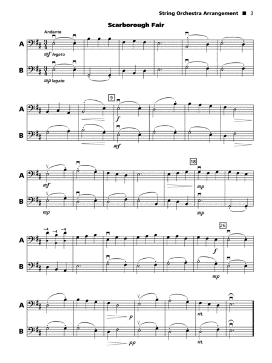 Strictly Strings, Book 2 Chamber Orchestra scores gallery preview page 3