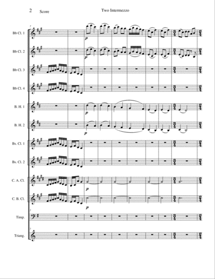 Intermezzo No. 2 from Two Intermezzo image number null