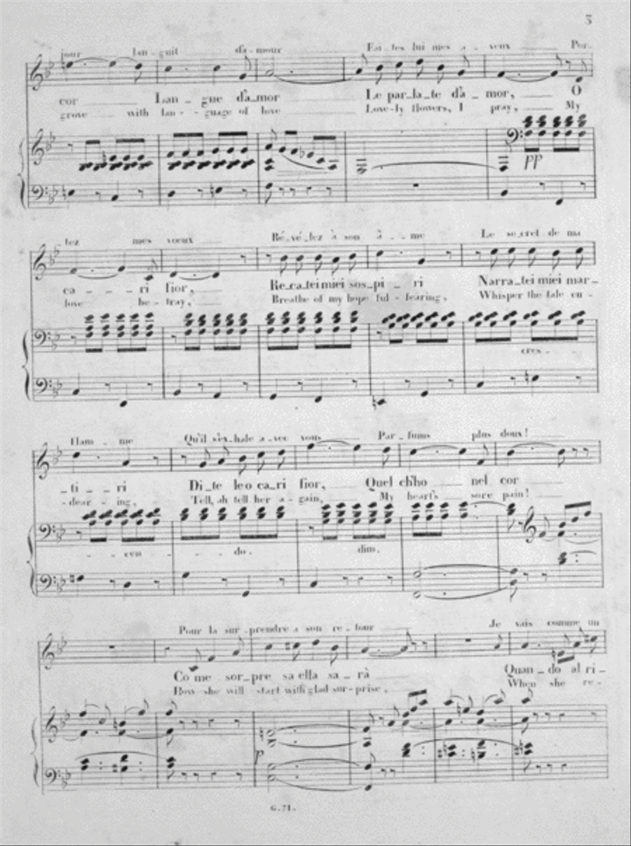 Language of Love Voice scores gallery preview page 3