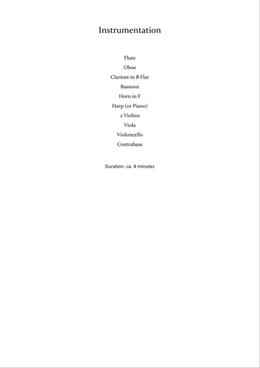 The Holy City for Medium High Voice and Chamber Ensemble in C Major - Score Only