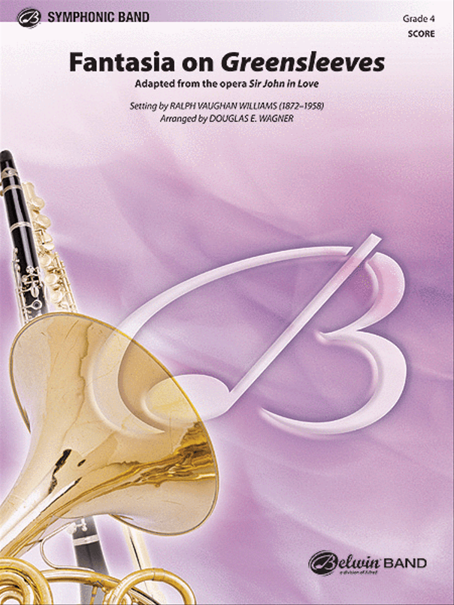 Fantasia on Greensleeves Fantasia on Greensleeves Concert Band scores gallery preview page 1
