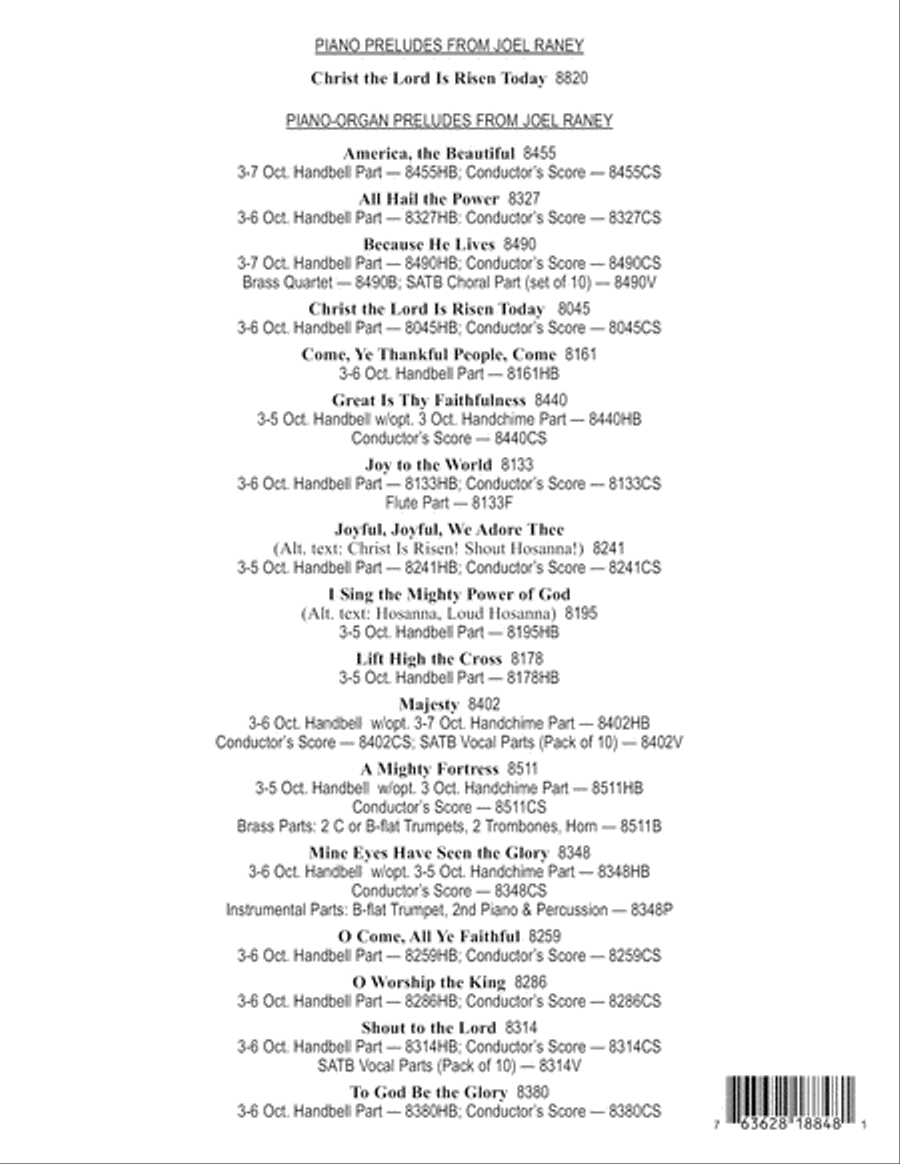 O Come All Ye Faithful 4-Part scores gallery preview page 12