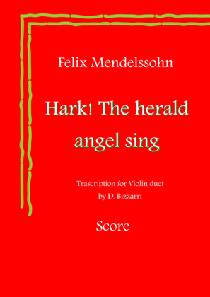 Hark! The herald angel sing - Duet