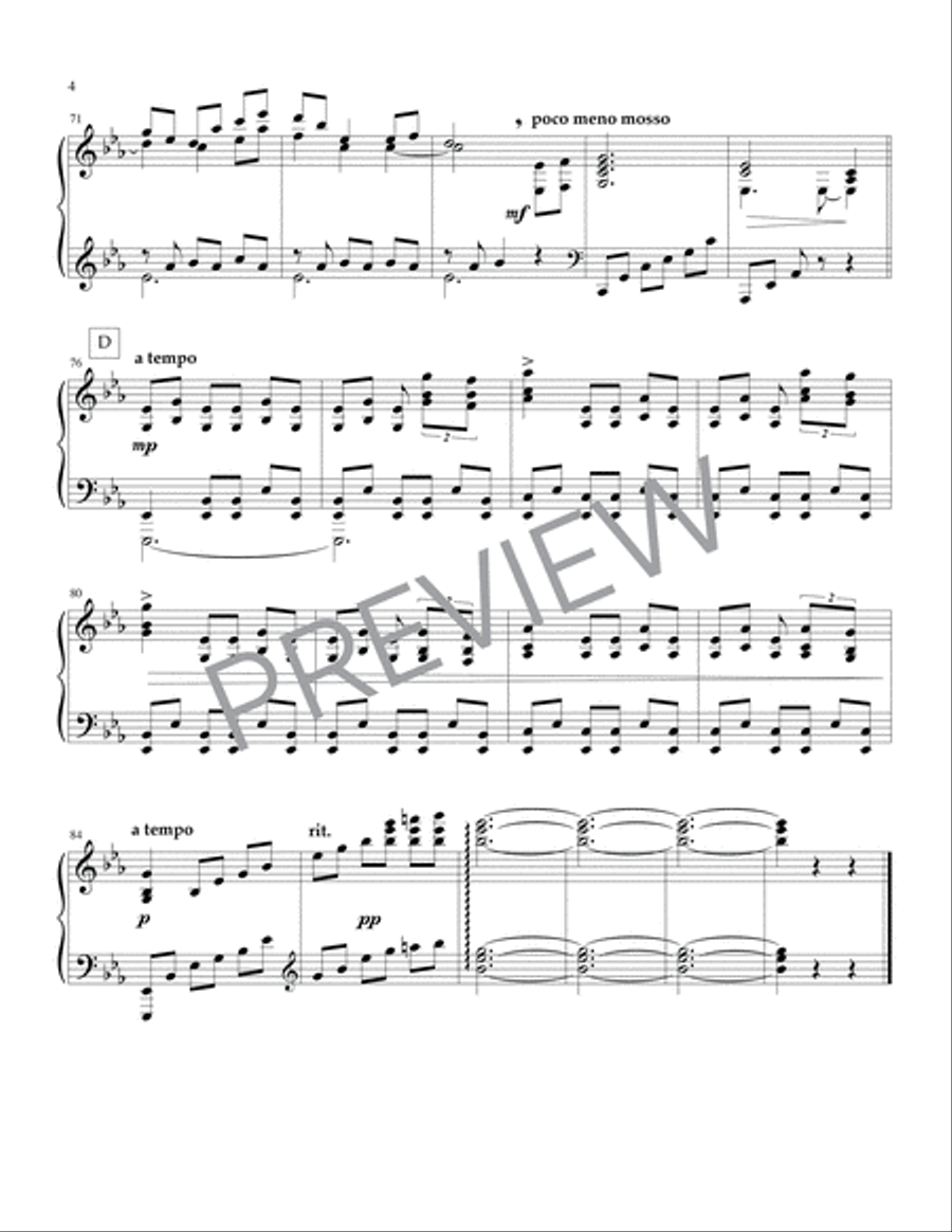 The Ground (Full Score and Instrumental Parts) Choir scores gallery preview page 20