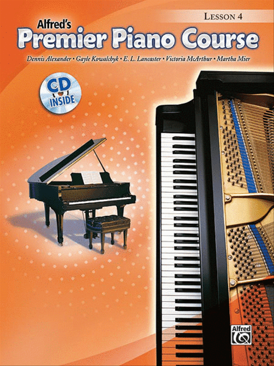 Premier Piano Course Lesson Book, Book 4 Piano Method scores gallery preview page 1