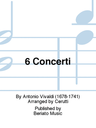 Book cover for 6 Concerti