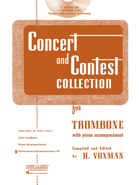 Concert and Contest Collection for Trombone - Accompaniment CD