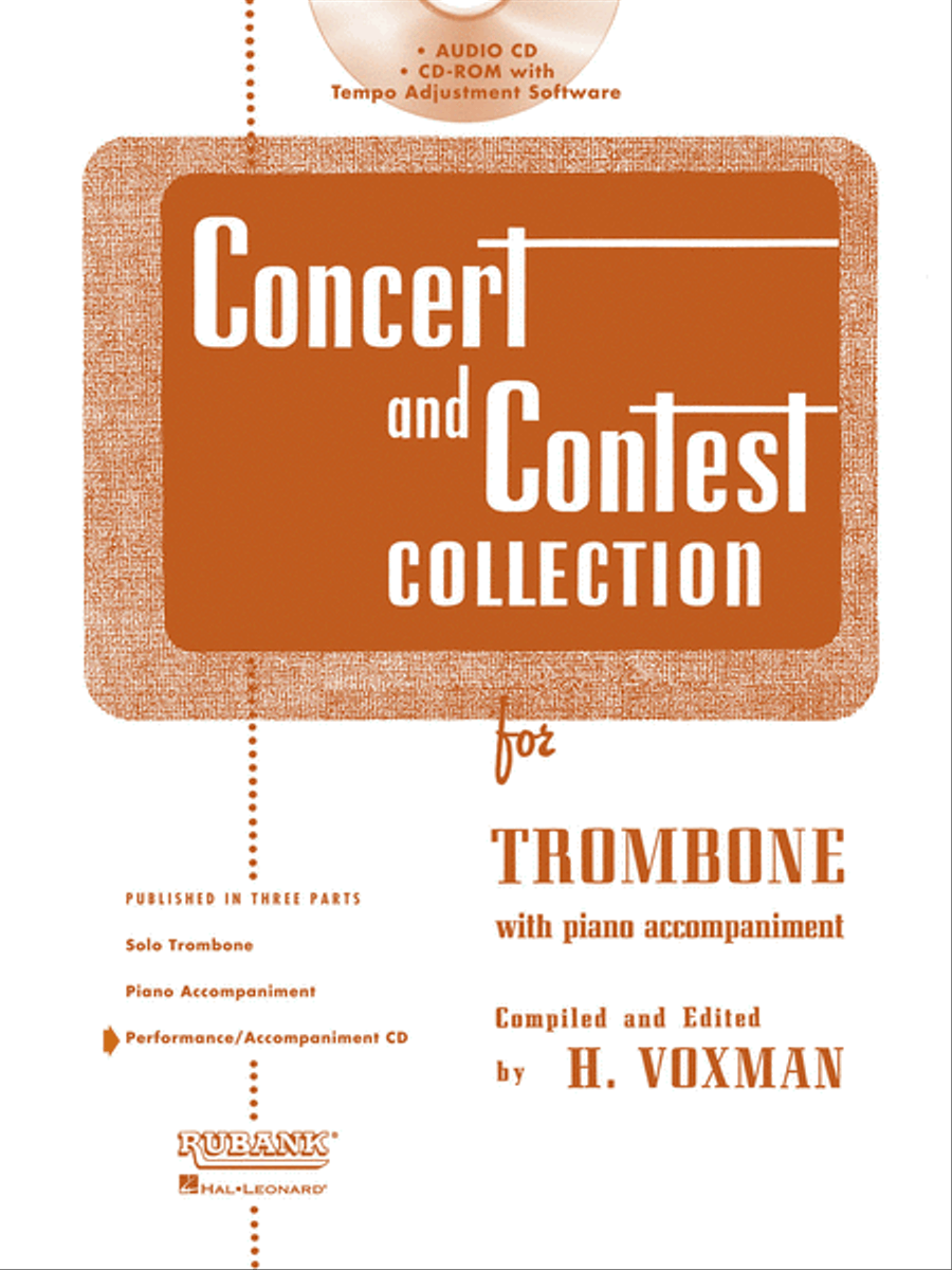 Concert and Contest Collection for Trombone Concert Band Methods scores gallery preview page 1