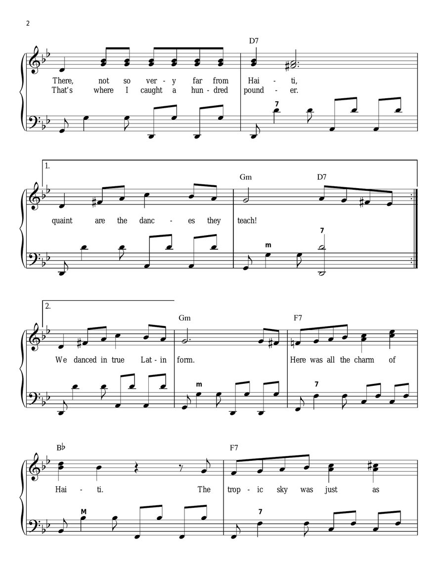 Miami Beach Rumba Miami Beach Rumba Accordion scores gallery preview page 2
