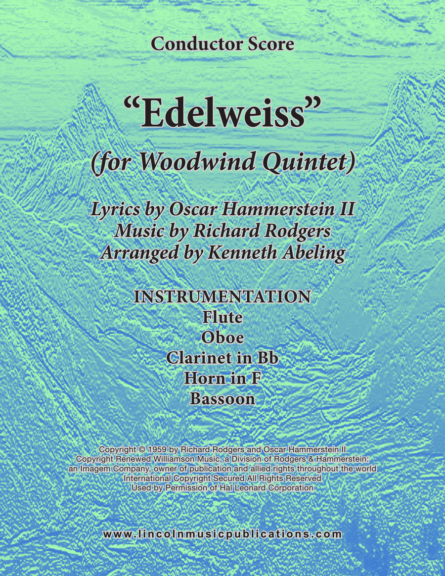 Edelweiss Woodwind Quintet scores gallery preview page 1